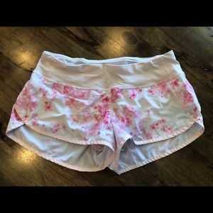 Lululemon speed shorts